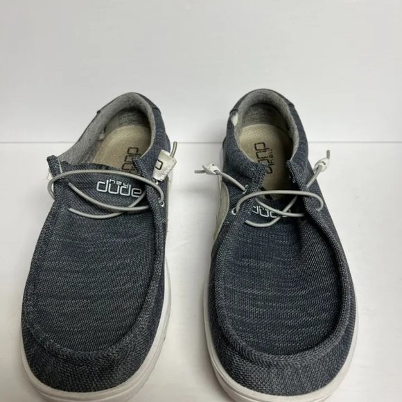 Hey Dude Mens Wally Free Loafer Gray Size 14 M
